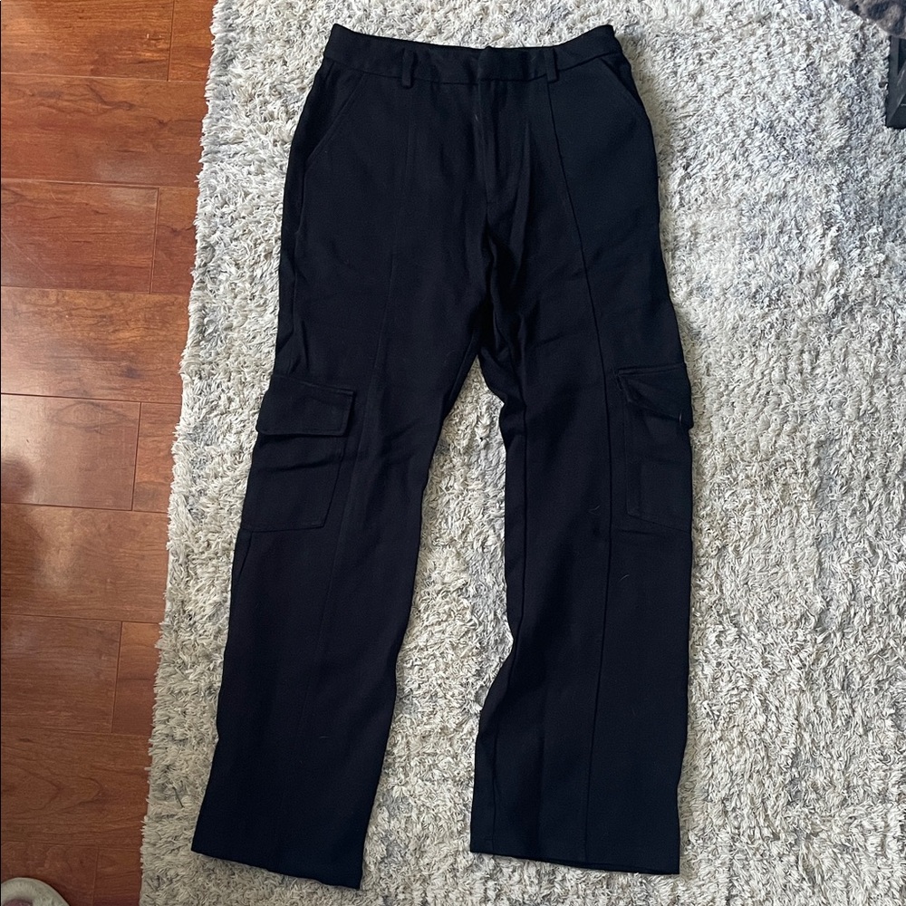 Forever 21 Black Cargo Pants